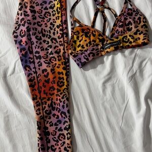 Savage X Fenty - XS - Animal Print Workout Set